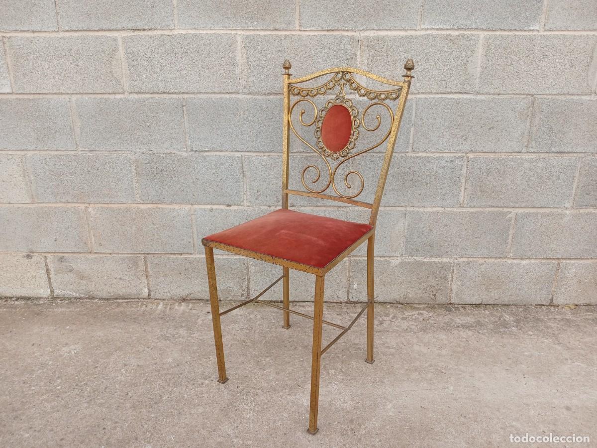 Antig&uuml;edades: Silla metal isabelino