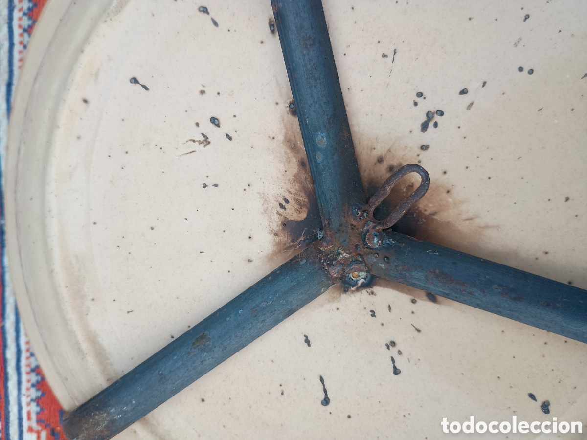 Antig&uuml;edades: Lebrillo plato cer&aacute;mica popular - Foto 5