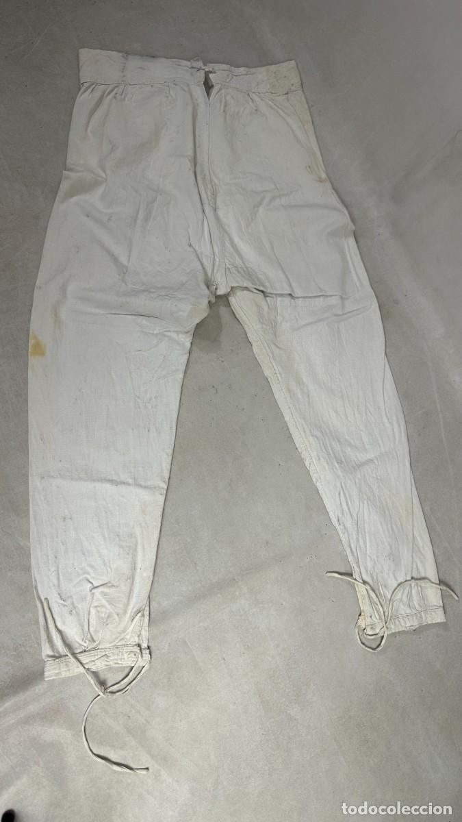 Antig&uuml;edades: Antiguo calzoncillo de lino - Foto 12