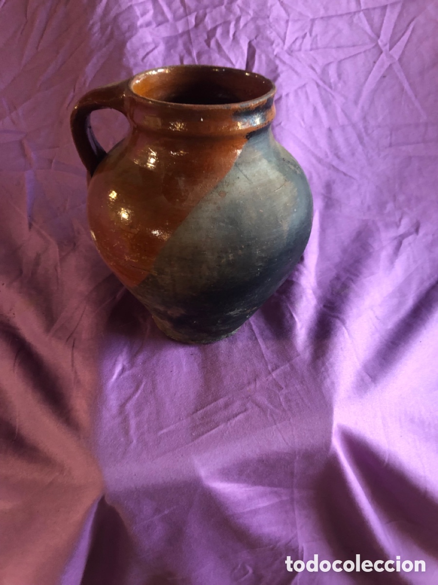 Antig&uuml;edades: Puchero de barro antiguo - Foto 2