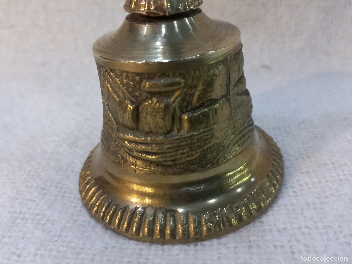 Antig&uuml;edades: CAMPANA BRONCE (15cm) - Foto 4