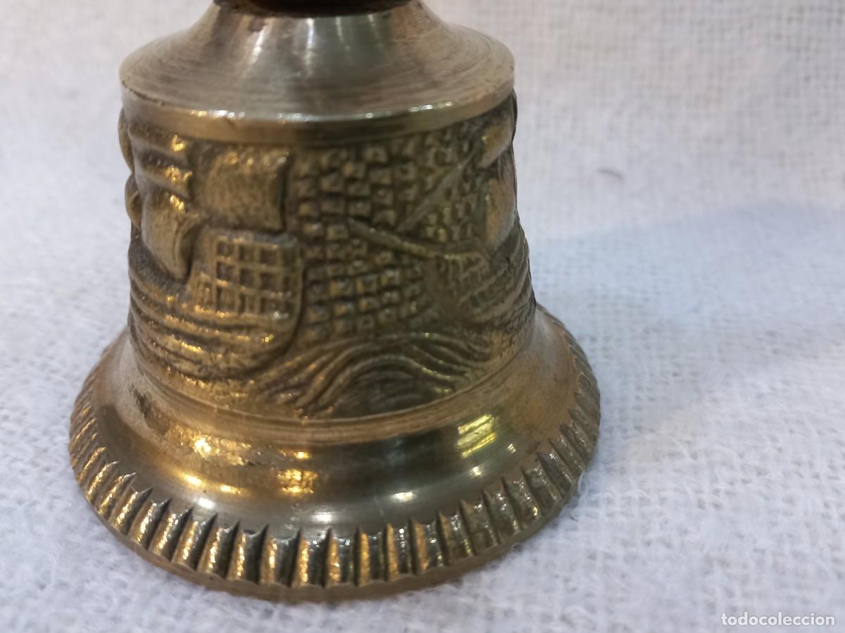 Antig&uuml;edades: CAMPANA BRONCE (15cm) - Foto 5