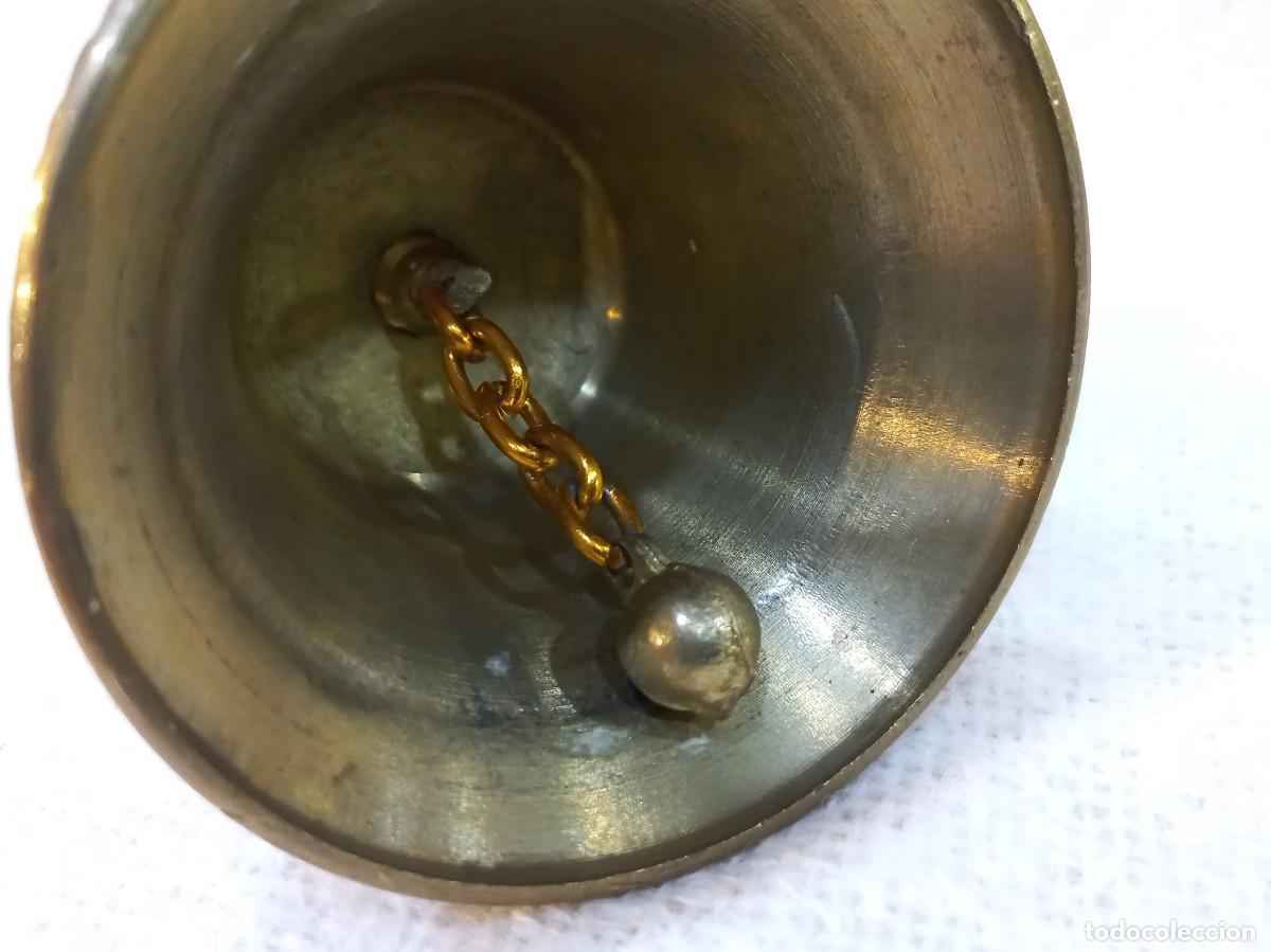 Antig&uuml;edades: CAMPANA BRONCE (15cm) - Foto 8