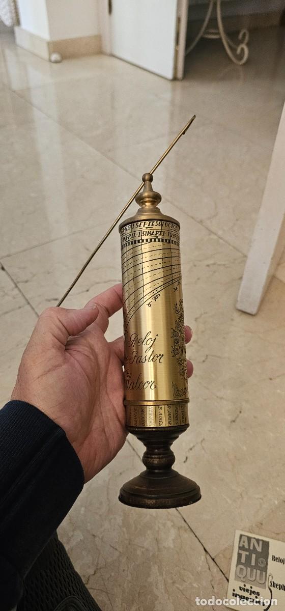 Antig&uuml;edades: Reloj de pastor brlnce y madera - Foto 3