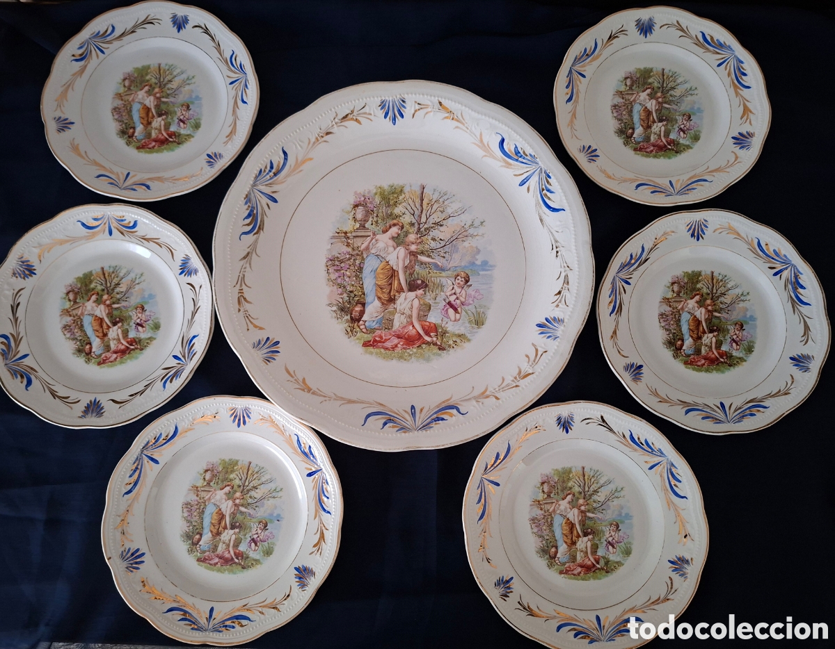 Antig&uuml;edades: ANTIGUOS PLATOS PICKMAN SEVILLA