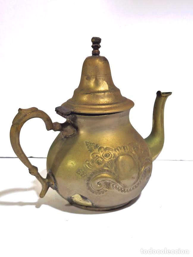Antig&uuml;edades: Antigual Tetera Marroqu&iacute; Hecha a Mano