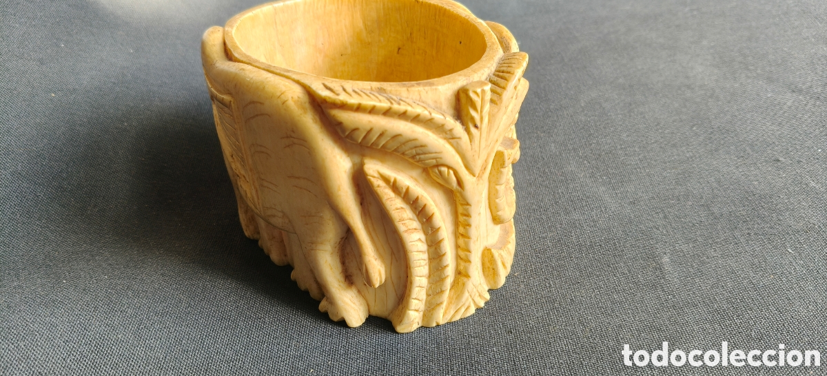 Antig&uuml;edades: Ant&iacute;gua pulsera de marfil para el brazo &Aacute;frica raro