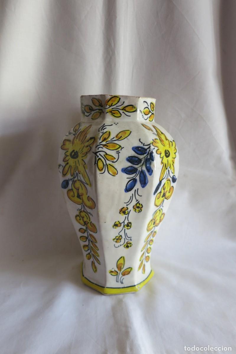 Antig&uuml;edades: jarron antiguo de ceramica Boasan