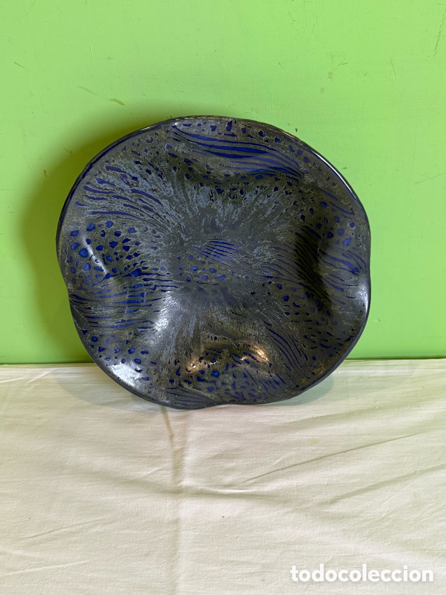 Antig&uuml;edades: Plato dise&ntilde;o cer&aacute;mica Vila Clara firmado Vila Festa Profesional 2003