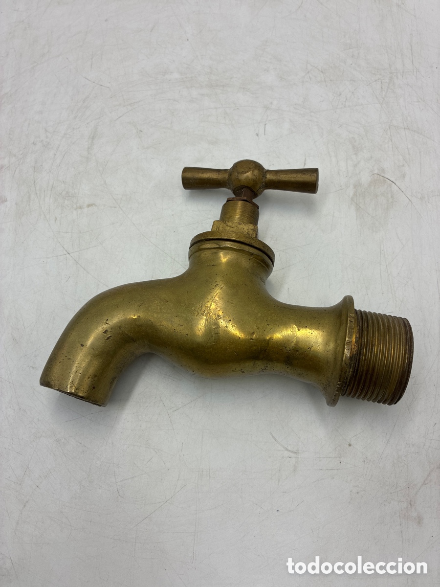 Antig&uuml;edades: Grifo gran tama&ntilde;o Lat&oacute;n/Bronce. - Foto 1