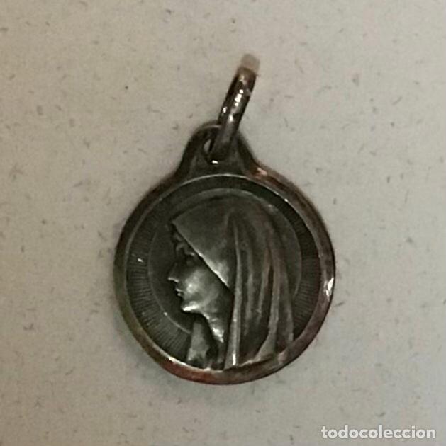Antig&uuml;edades: MEDALLA DE LURDES, PLATA - Foto 2