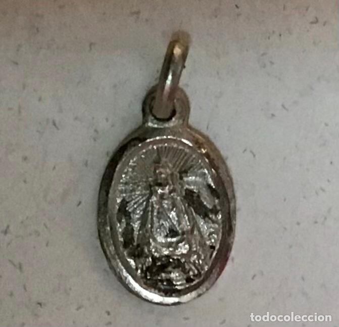 Antig&uuml;edades: VIRGEN DEL PILAR, MEDALLA DE PLATA