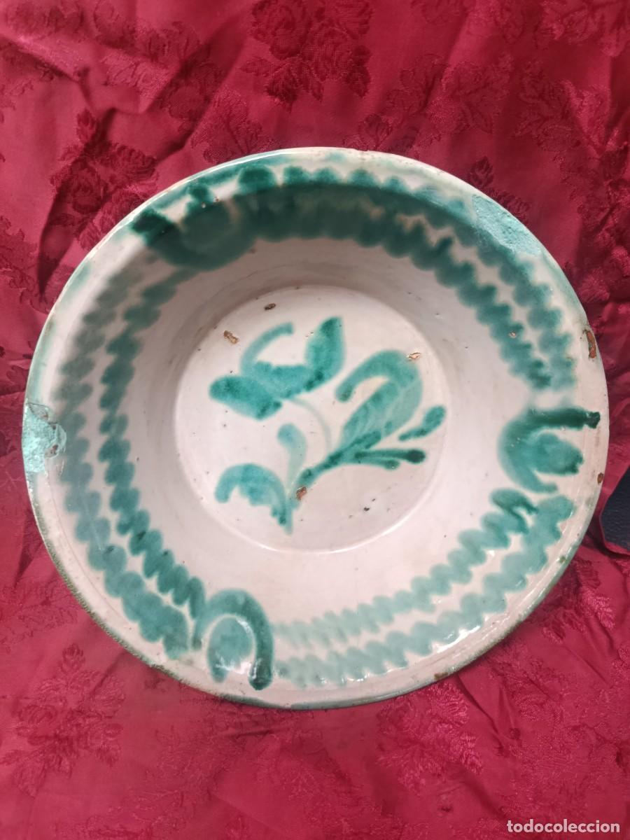 Antig&uuml;edades: Lebrillo antiguo de Fajalauza.