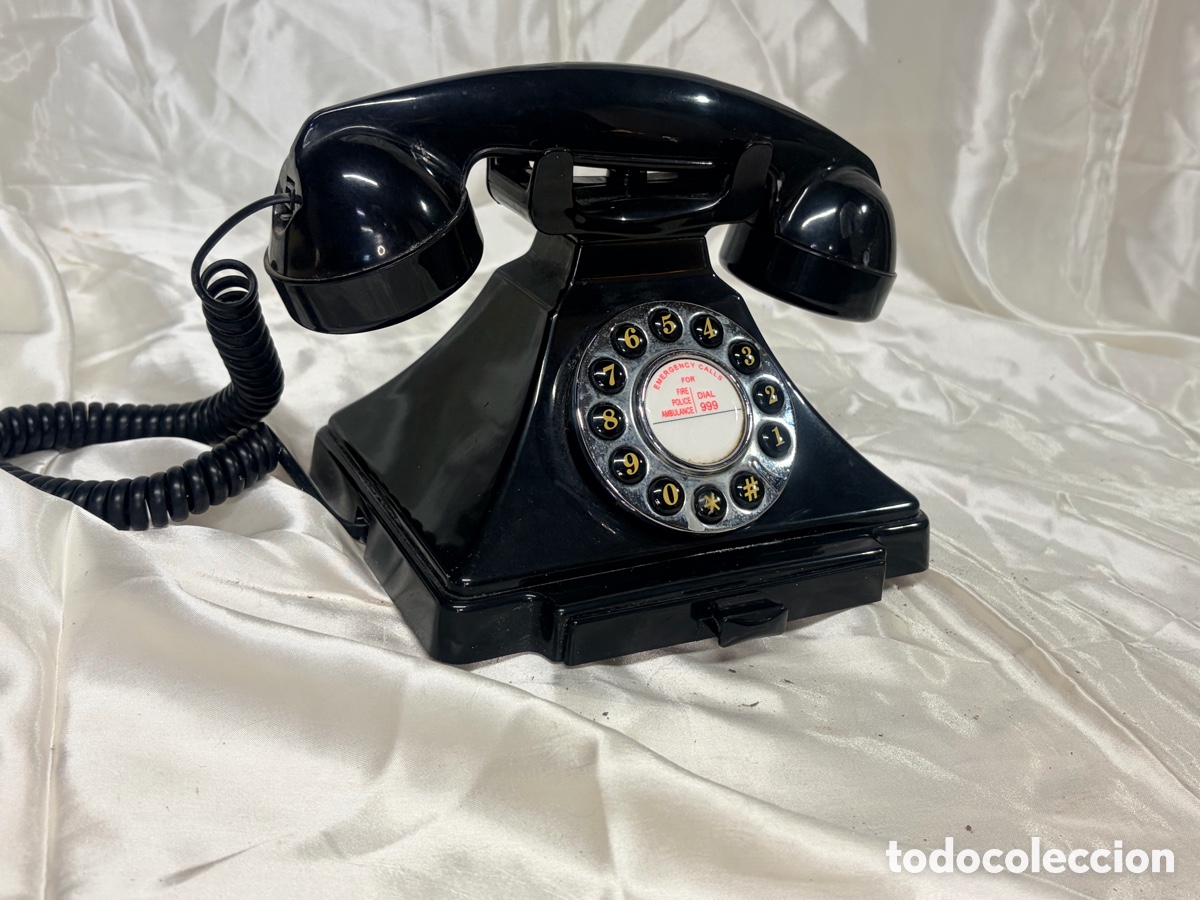 Antig&uuml;edades: Reproducci&oacute;n tel&eacute;fono GPO Carington