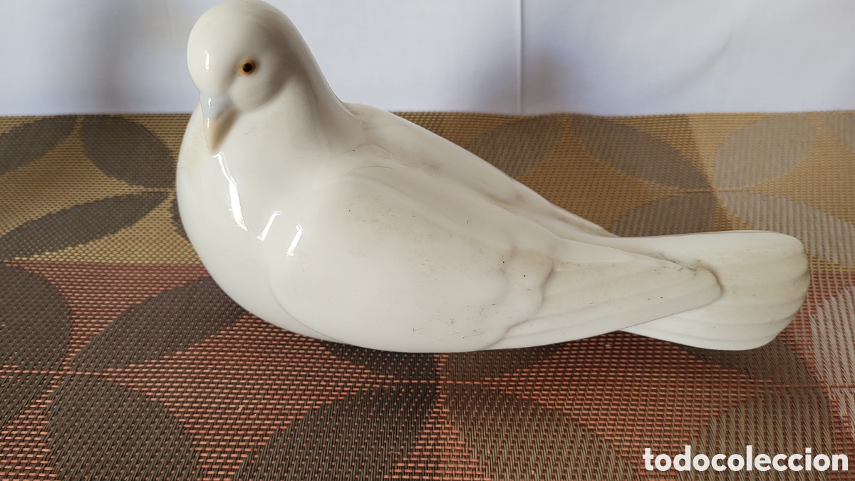 Antig&uuml;edades: Palomo porcelana Nao&Lladro