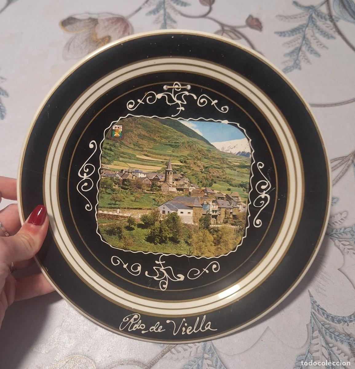 Antig&uuml;edades: Plato decorativo viella valle de aran