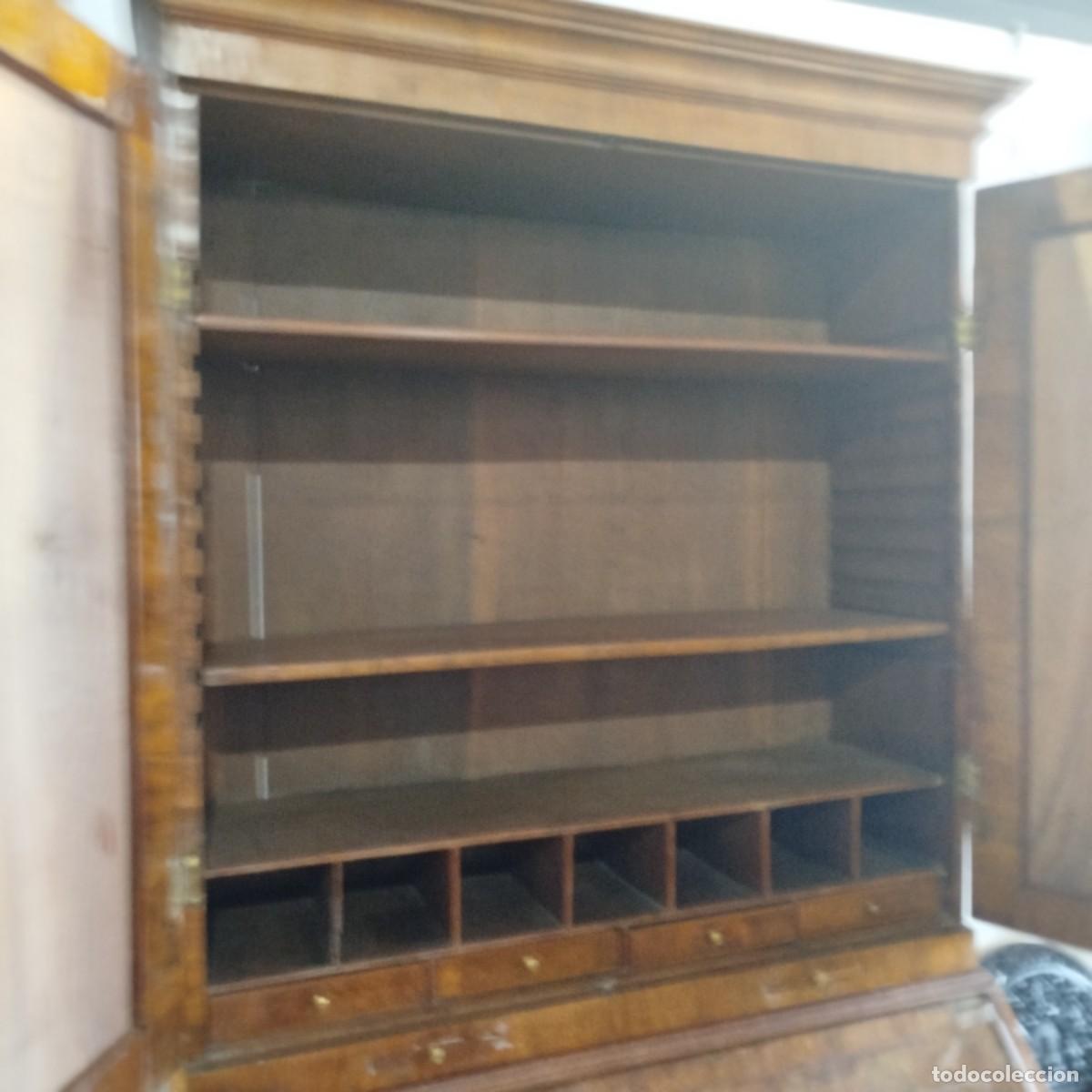 Antig&uuml;edades: ESCRITORIO DE JORGE I CON CABECERA ELEVADA - Foto 16