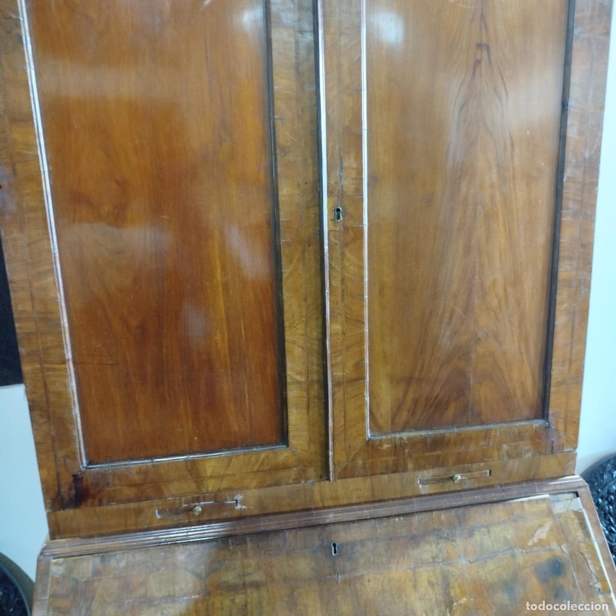 Antig&uuml;edades: ESCRITORIO DE JORGE I CON CABECERA ELEVADA - Foto 21