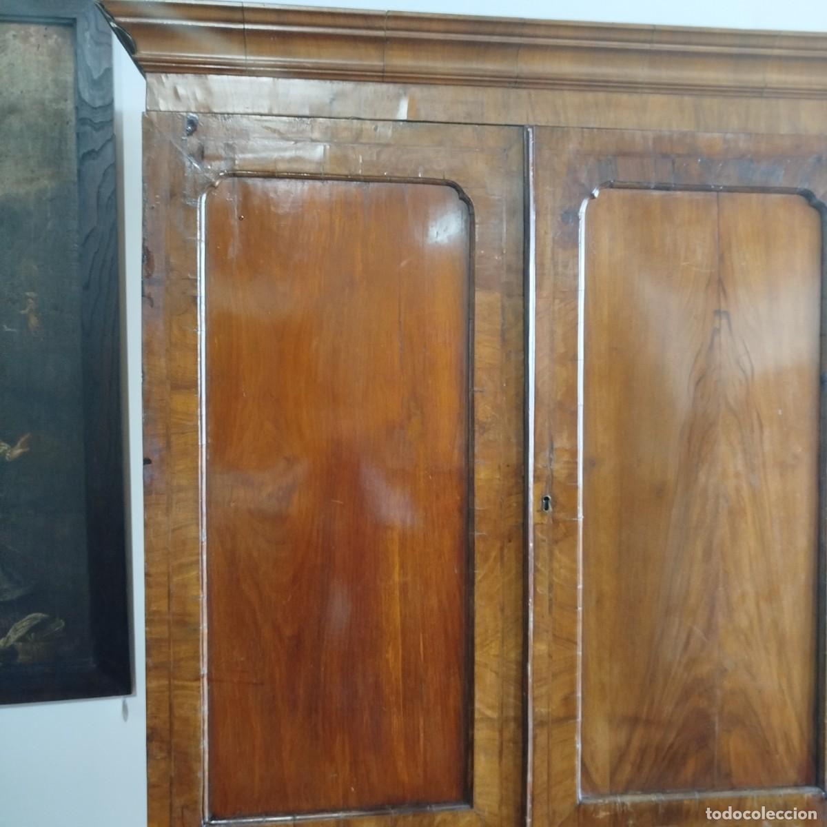 Antig&uuml;edades: ESCRITORIO DE JORGE I CON CABECERA ELEVADA - Foto 22
