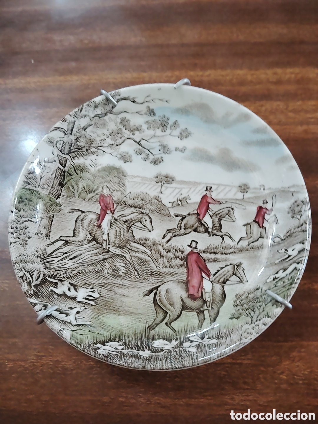 Antig&uuml;edades: PORCELANA INGLESA ESMALTADA. SERIE TALLY HO. JOHNSON BROTHERS.