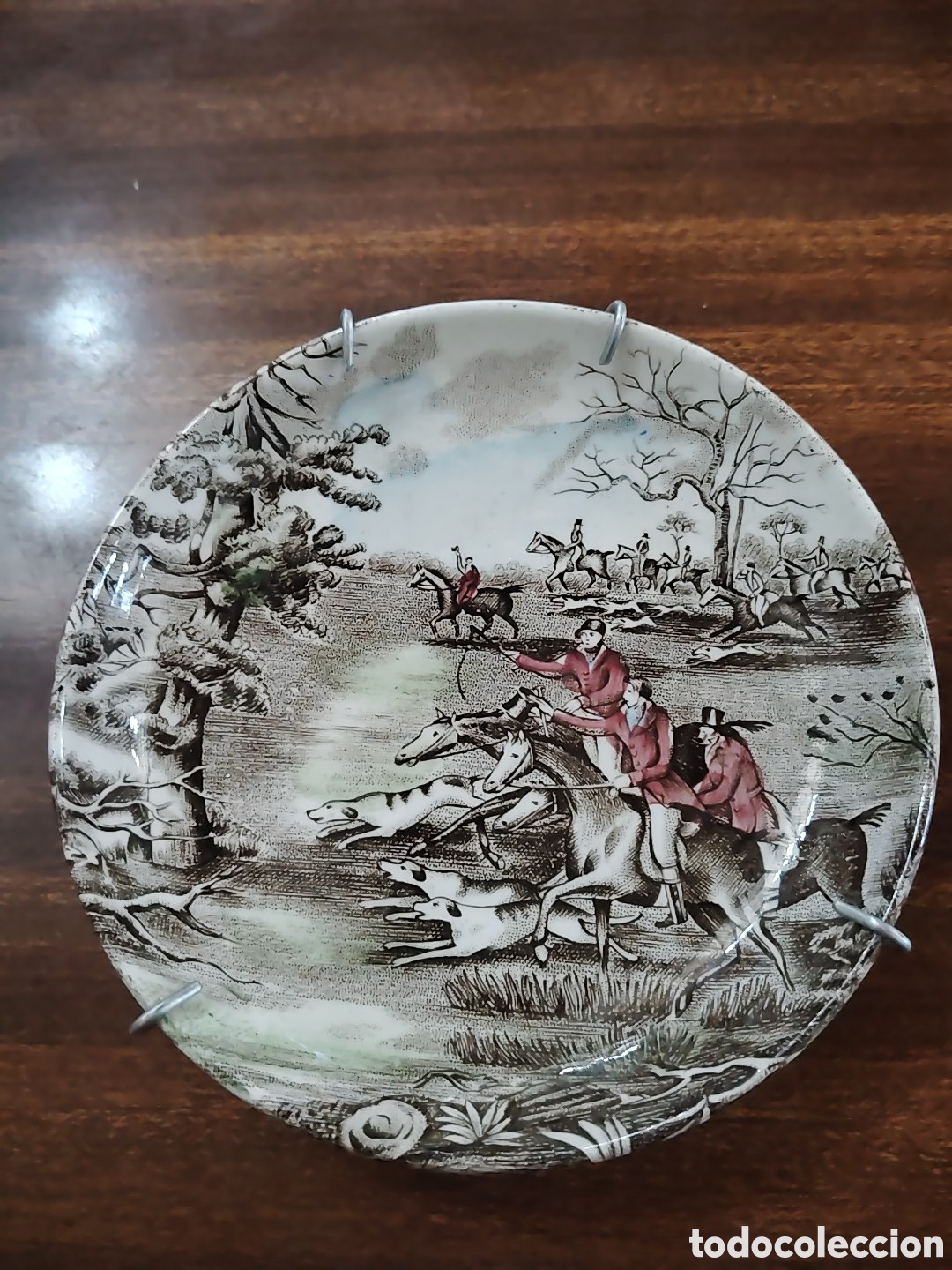 Antig&uuml;edades: PORCELANA INGLESA ESMALTADA. JOHNSON BROTHERS. SERIE TALLY HO.