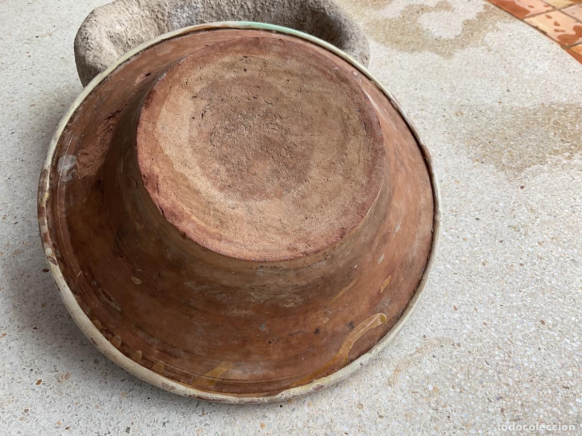 Antig&uuml;edades: Lebrillo de ceramica - Foto 3