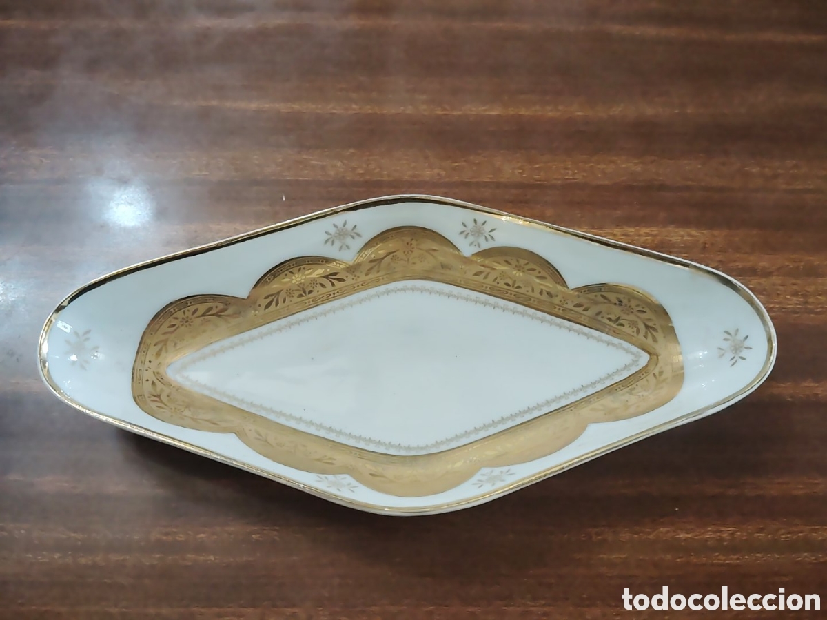 Antig&uuml;edades: RABANERA O BANDEJA PEQUE&Ntilde;A OVALADA. ROYAL BUERGER. ALBU