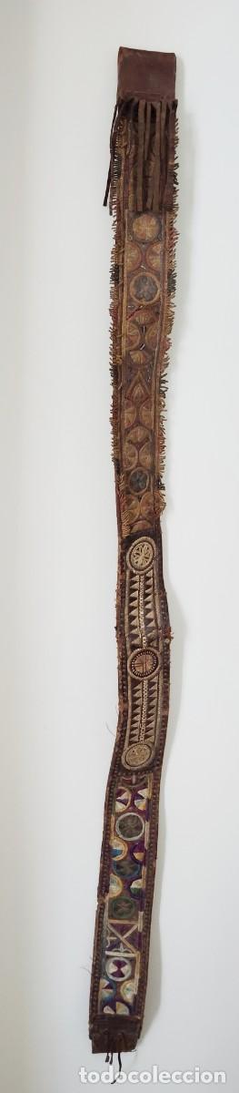 Antig&uuml;edades: ANTIGUO CINTURON BEREBER TRIBUS NOMADAS.ENVIO CERTIFICADO INCLUIDO.