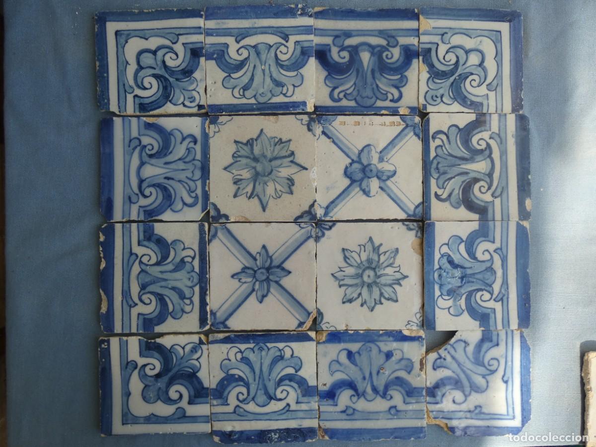 Antig&uuml;edades: Azulejo, Azulejos Portugal siglo 18/19