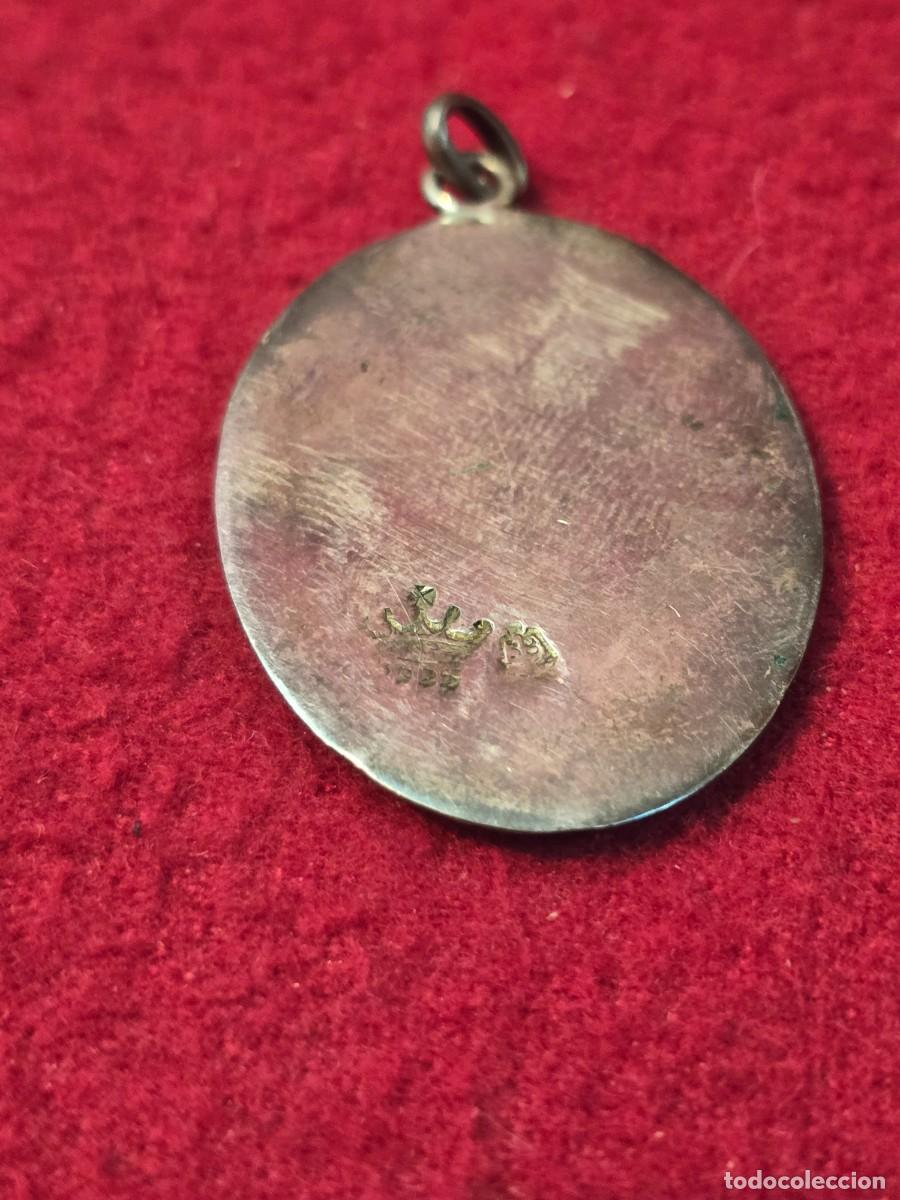 Antig&uuml;edades: MEDALLA RELIGIOSA DE PLATA - Foto 3