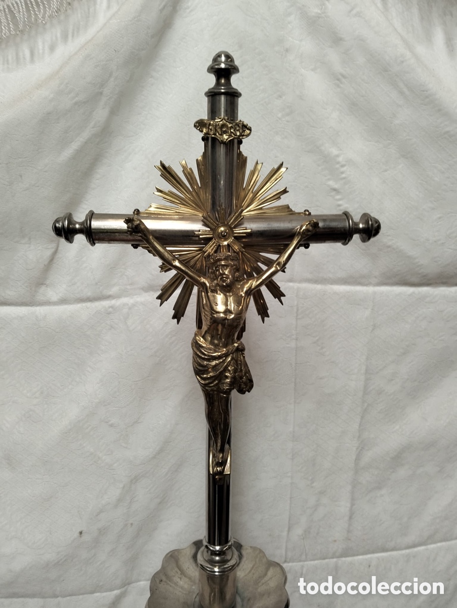 Antig&uuml;edades: orfebrer&iacute;a eclesi&aacute;stica conjunto liturgia - Foto 2