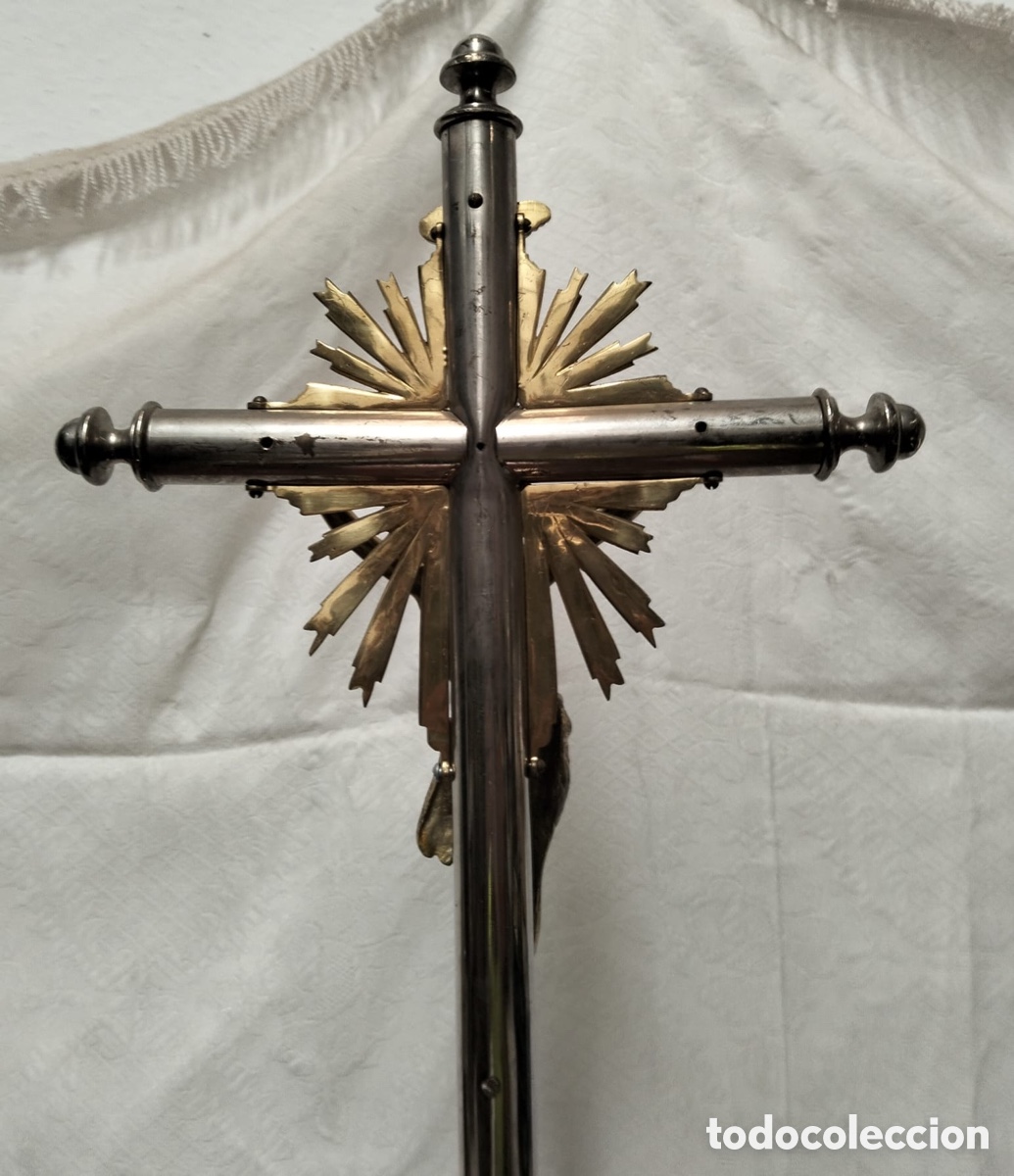 Antig&uuml;edades: orfebrer&iacute;a eclesi&aacute;stica conjunto liturgia - Foto 7