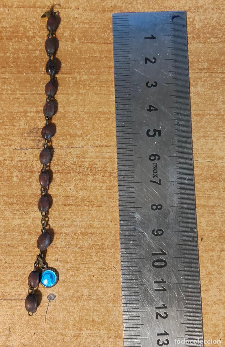 Antig&uuml;edades: fragmento de Rosario de Corozo Antiguo / Francia Depose