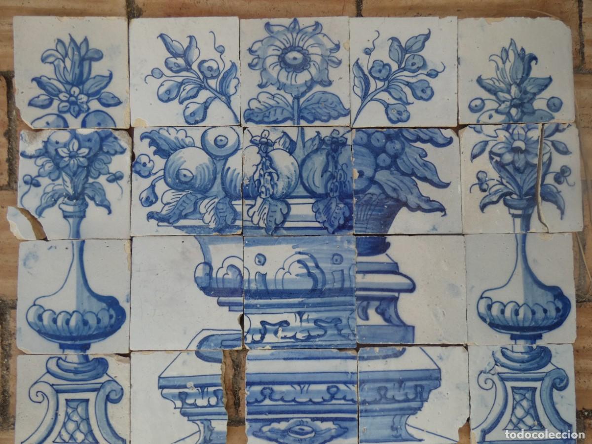 Antig&uuml;edades: Azulejo, Azulejos Portugal siglo 18/19