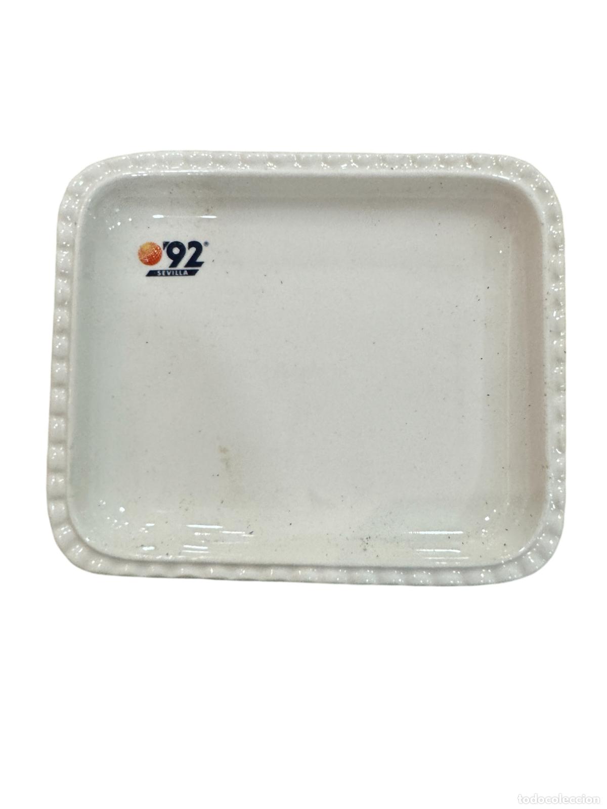 Antig&uuml;edades: Bandeja peque&ntilde;a cartuja pickman Expo92