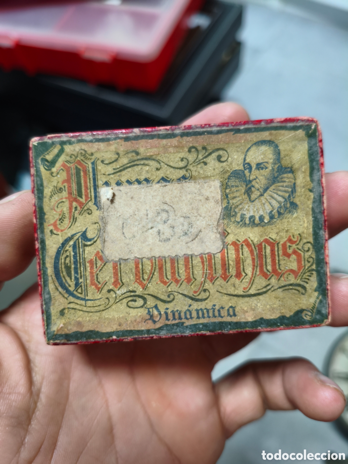 Antig&uuml;edades: Lote recambios plumin cervantinas