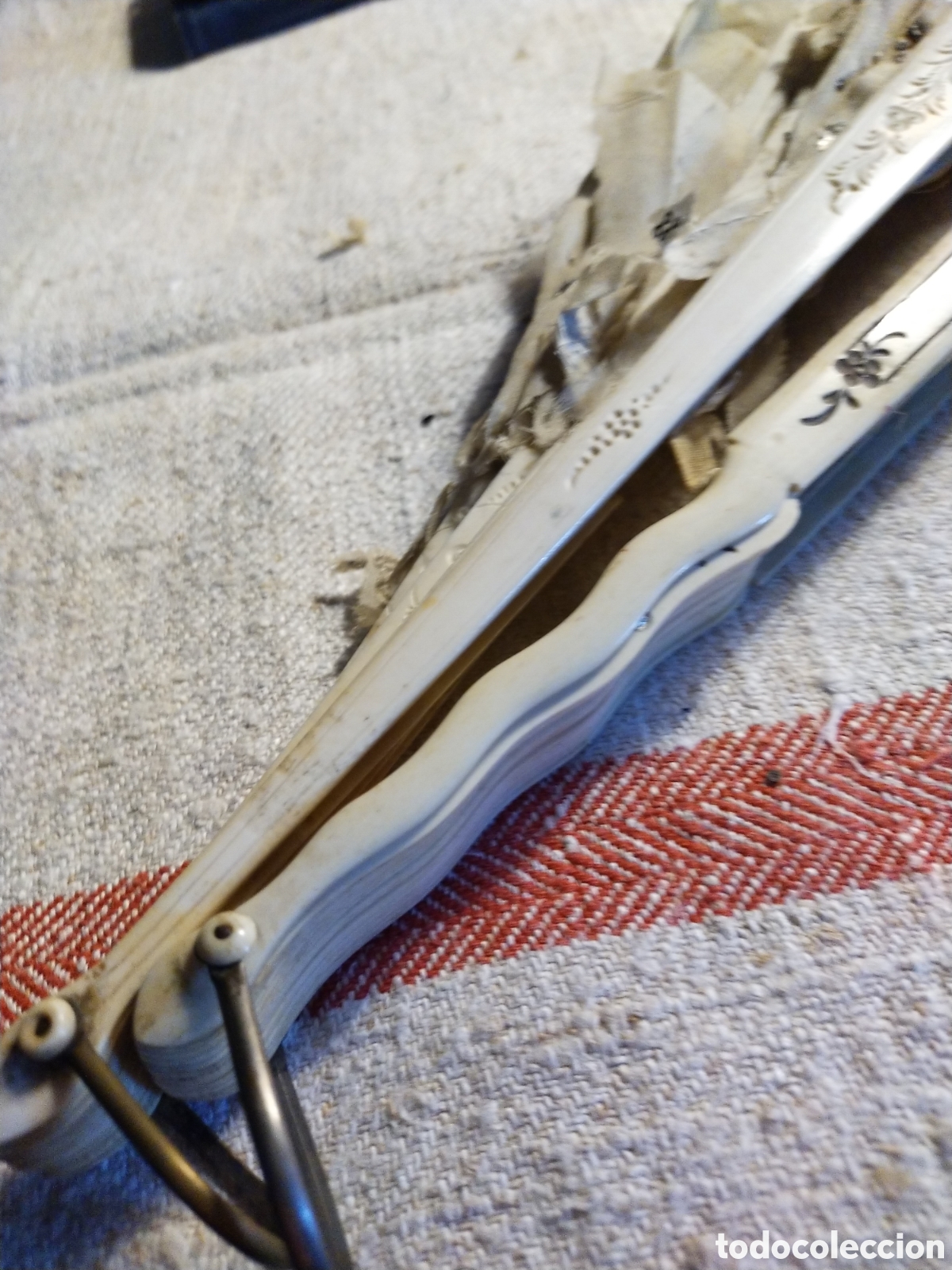 Antig&uuml;edades: DOS ABANICOS PARA RESTAURACION - Foto 3