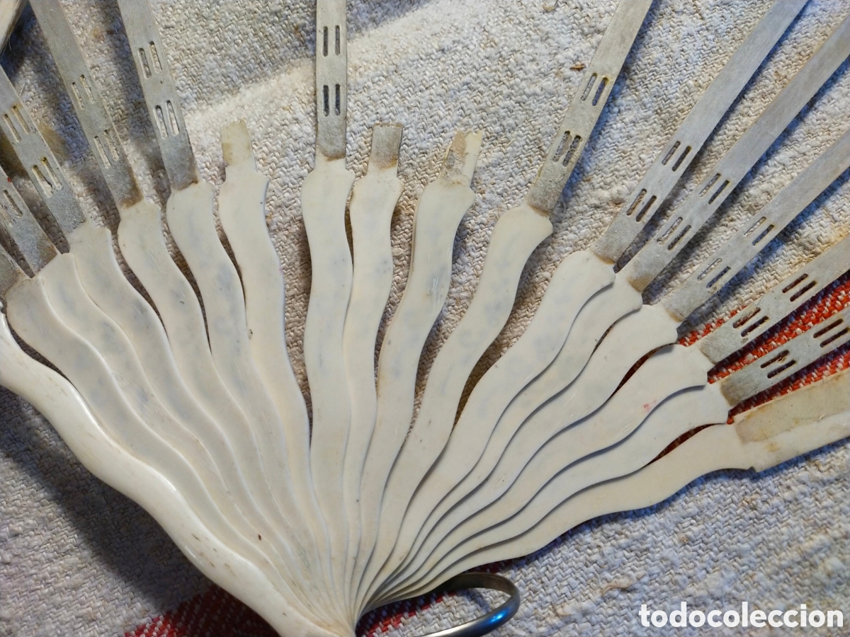 Antig&uuml;edades: DOS ABANICOS PARA RESTAURACION - Foto 16