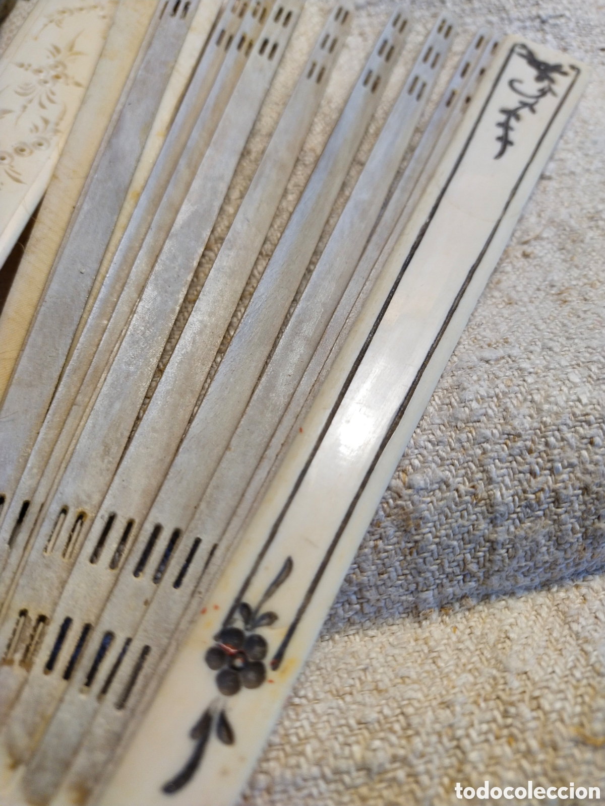 Antig&uuml;edades: DOS ABANICOS PARA RESTAURACION - Foto 20