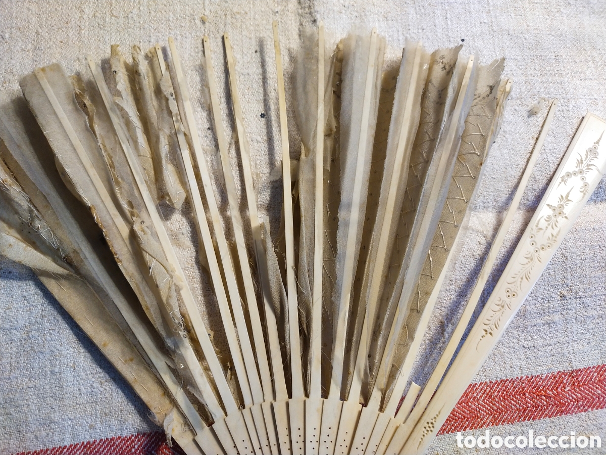 Antig&uuml;edades: DOS ABANICOS PARA RESTAURACION - Foto 24