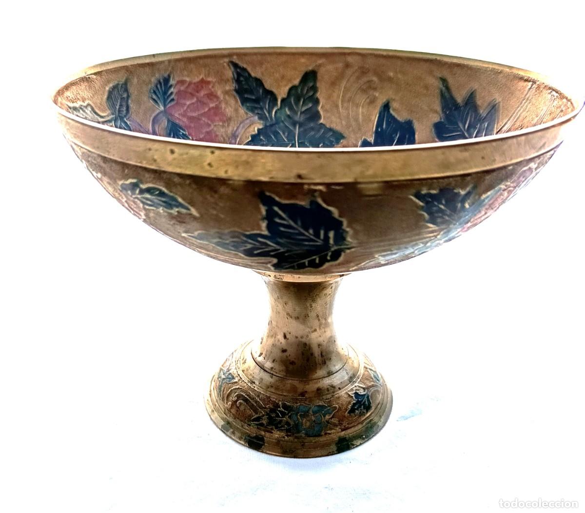 Antig&uuml;edades: Centro de mesa - Lat&oacute;n dorado, Bronce dorado Italia - 1950-1970