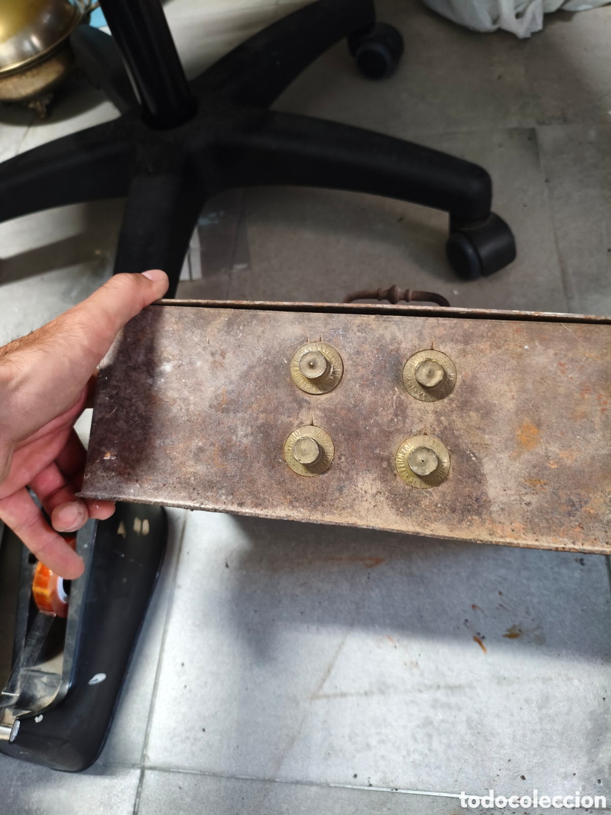 Antig&uuml;edades: Caja caudales o caja fuerte