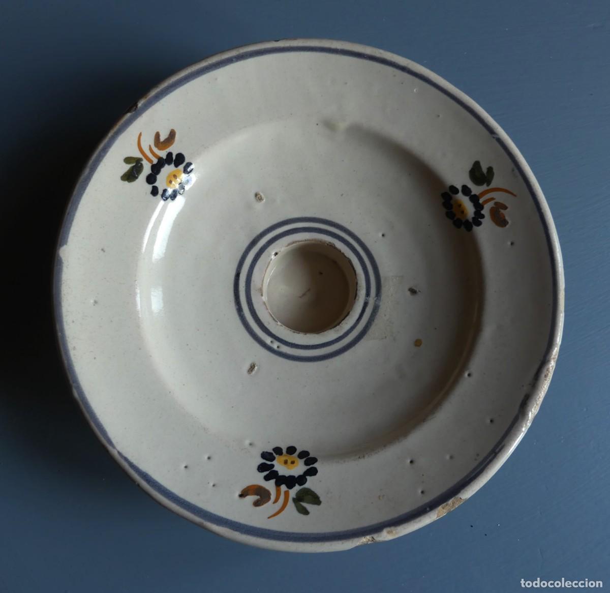 Antig&uuml;edades: RARA MANCERINA DEL SIGLO XVIII - XIX. ALCORA ? ( PAGO POR BIZUM)