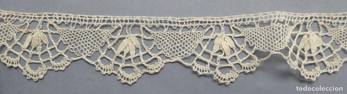 Antig&uuml;edades: ANTIGUO ENCAJE DE BOLI.LLO MANUAL S.XIX