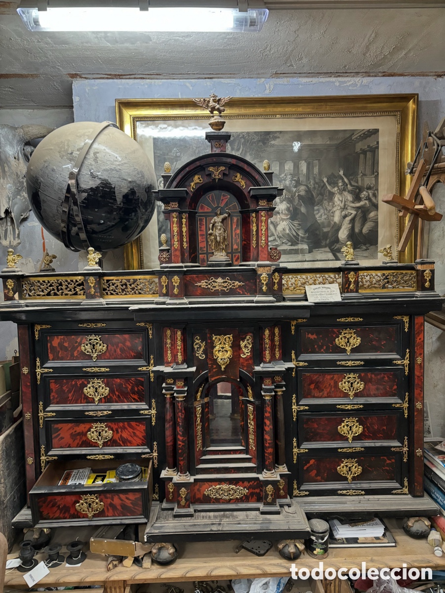 Antig&uuml;edades: Bargue&ntilde;o PAPELERA NAPOLITANO/ESPA&Ntilde;OL S XVII