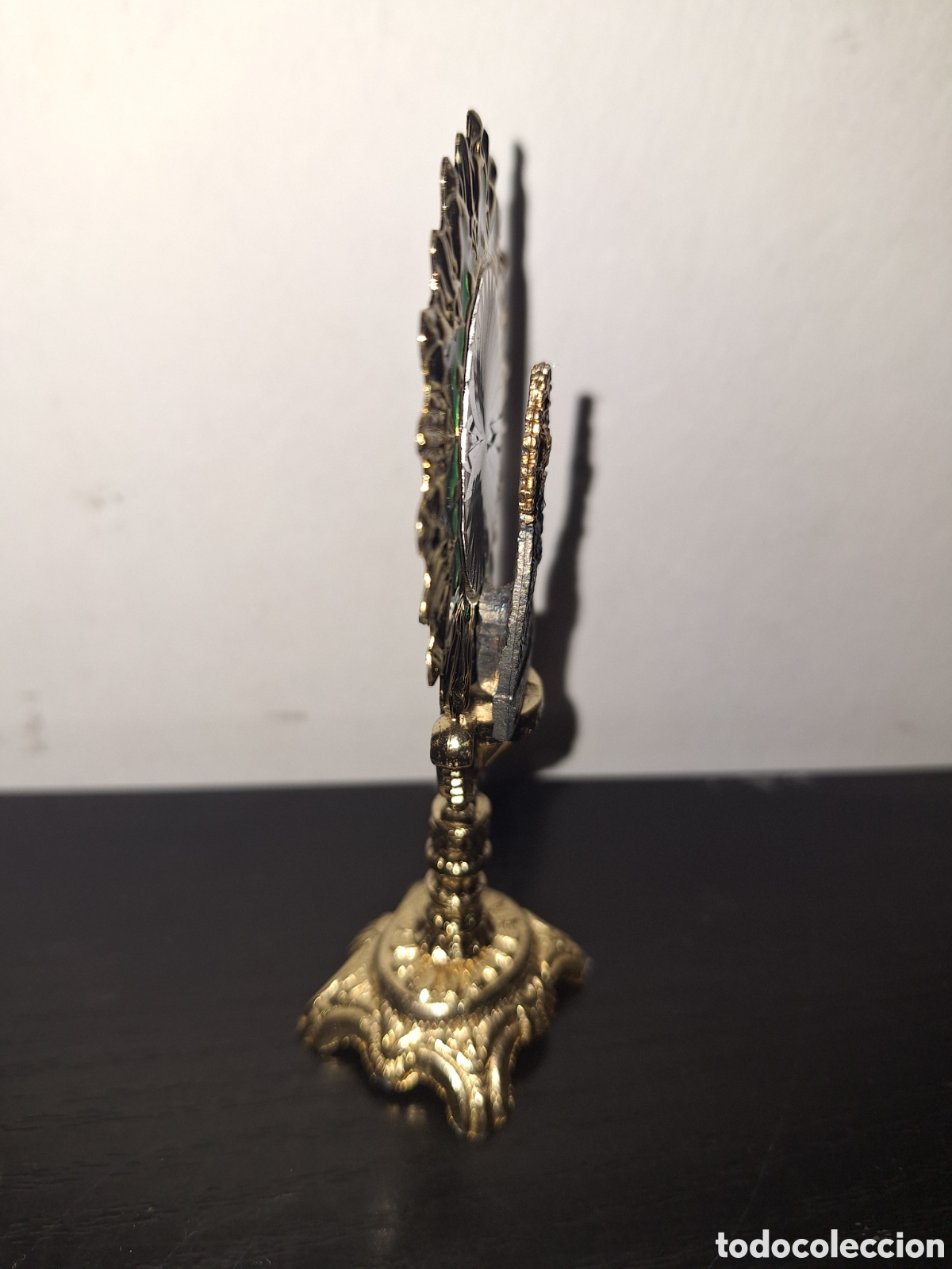 Antig&uuml;edades: Estatuilla de la virgen de la Macarena 13cm - Foto 2