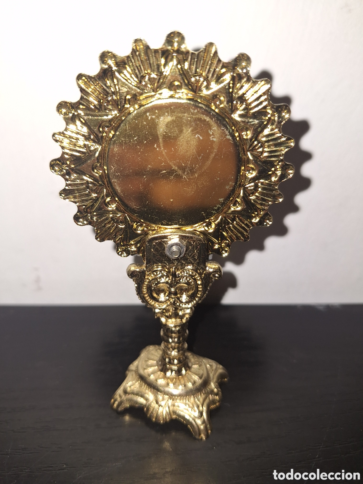 Antig&uuml;edades: Estatuilla de la virgen de la Macarena 13cm - Foto 3