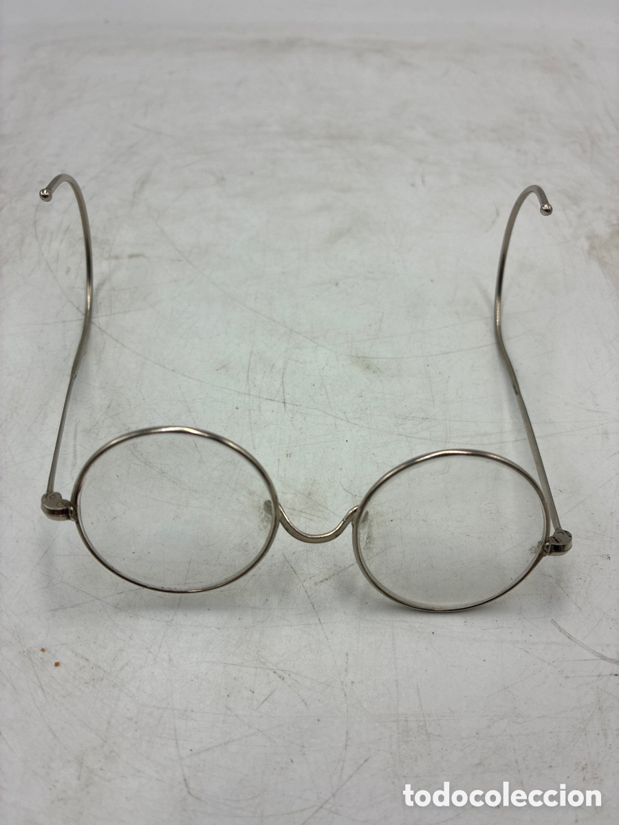 Antig&uuml;edades: Antiguos lentes cromados en perfecto.