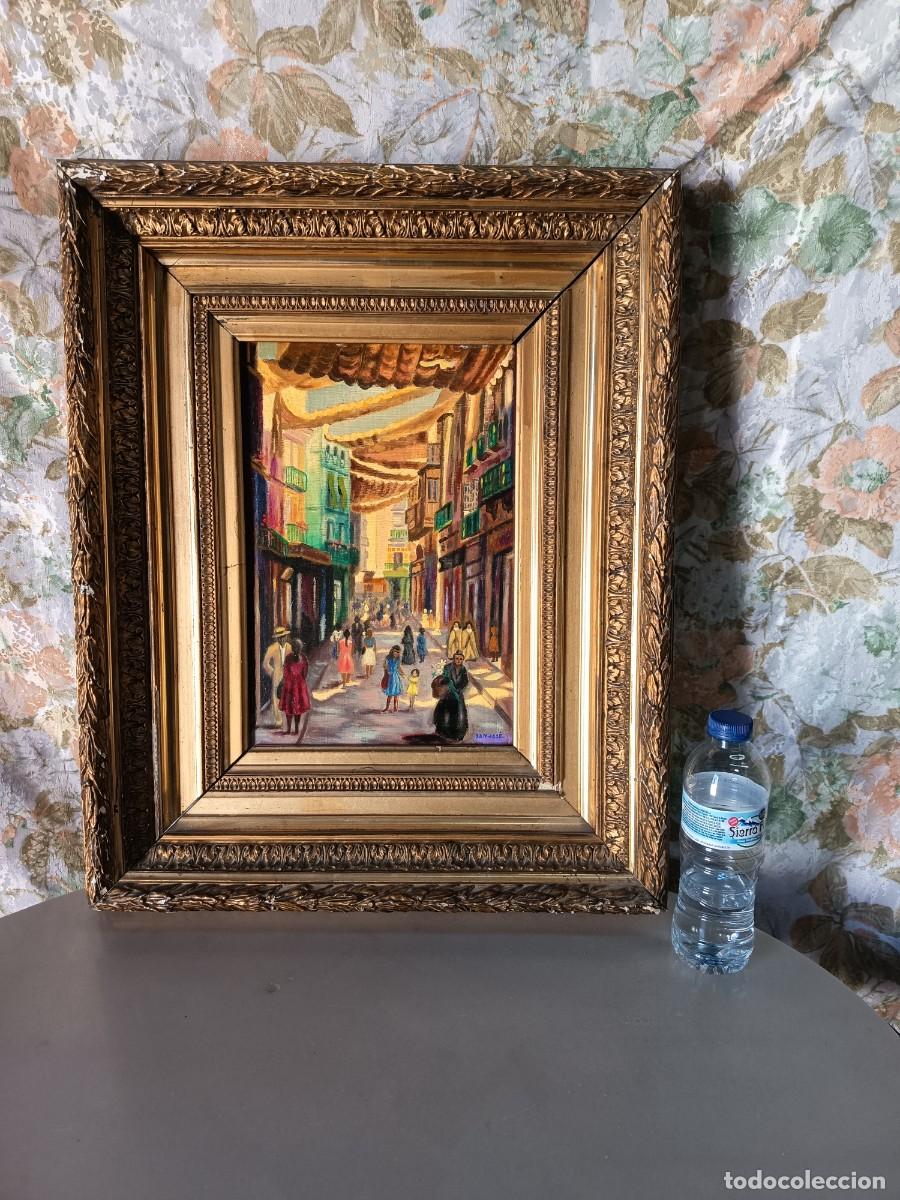 Antiquit&eacute;s: Antiguo marco Pan de Oro