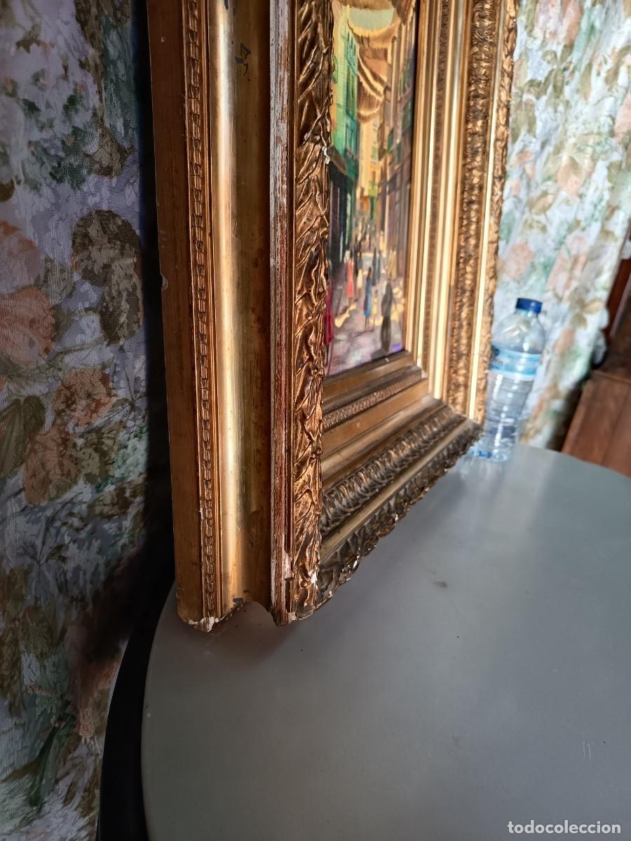 Antig&uuml;edades: Antiguo marco Pan de Oro - Foto 6